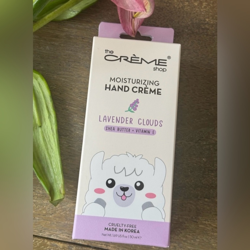 The 💜 Crème Shop Lavender Clouds Moisturizing Hand Crème